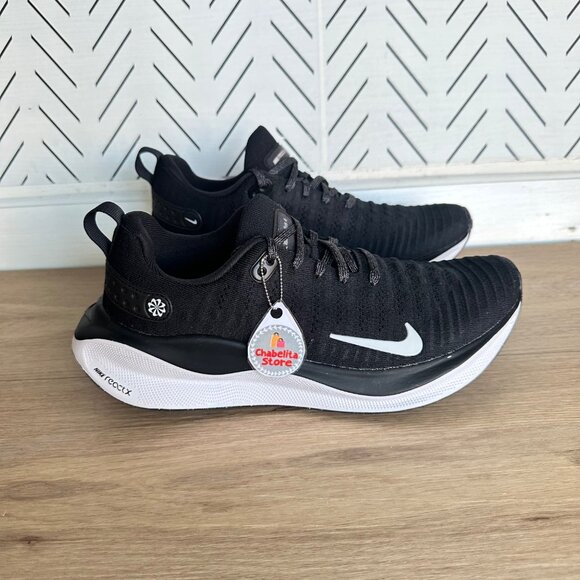 ✨Nike React Infinity Run 4 Size 9.5 Women's Running Shoes Black/White DR2670-001 - Picture 2 of 11